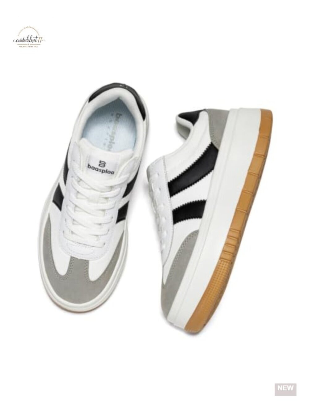Women's Platform Fashion Sneakers Chunky Tennis Shoes Faux Leather Cushioned